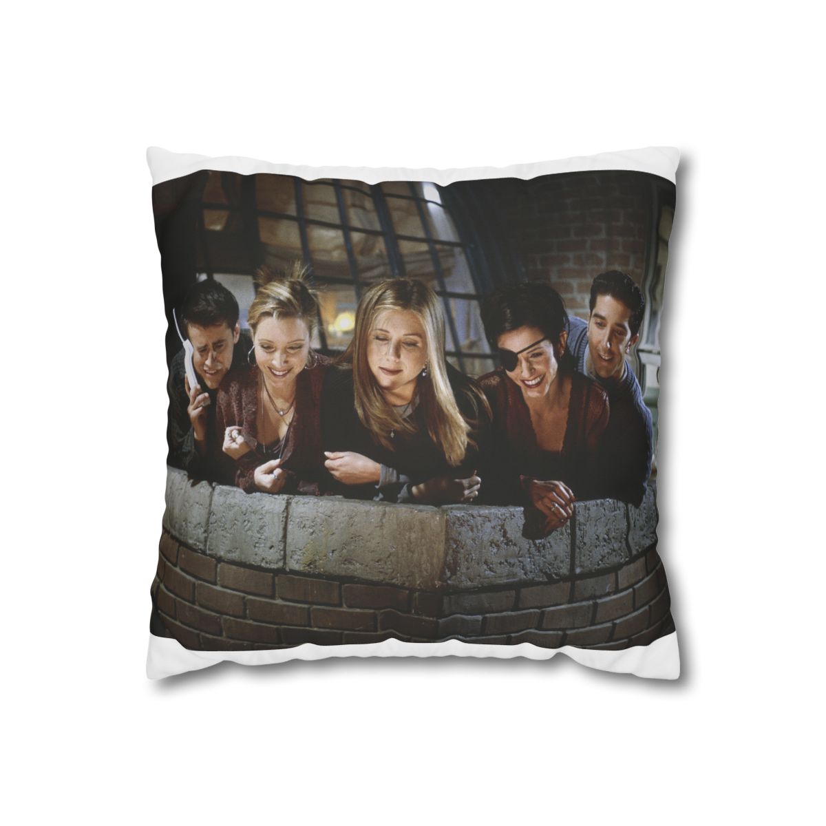 Friends Cast Thanksgiving Pillow Case