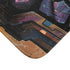 Galactus Painting — 61×43 Memory Foam Bath Mat — Cushioned Memory Foam & Microfibre Close-Up