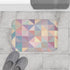 Geometrics Pattern Seamless (Edition IX) — 61×43 Memory Foam Bath Mat — Modern Bathroom Floor Lifestyle View