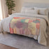 Geometrics Pattern Seamless (Edition IX) — 50×60 Plush Throw Blanket — Draped Over Sofa & Bed Lifestyle View