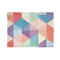 Geometrics Pattern Seamless — Plush Fleece Throw Blanket — Full Flat Artwork View