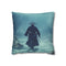 Ghost of Samurai Walking the Ocean — Double-Sided Cushion Cover — Front Double-Sided Cushion View