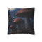 Giant Mushroom City Under Moonlight — Double-Sided Cushion Cover — Front Double-Sided Cushion View