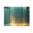 Glass Fountain Spilling Digital Light Plush Fleece Throw Blanket