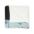 Glass Staircase over Lunar Surface Plush Fleece Throw Blanket