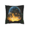 Glowing Constellation Inside a Crystal — 40×40 Cushion Cover — Front 40×40 cm Square Cushion View
