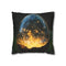 Glowing Constellation Inside Crystal — Double-Sided Cushion Cover — Front Double-Sided Cushion View