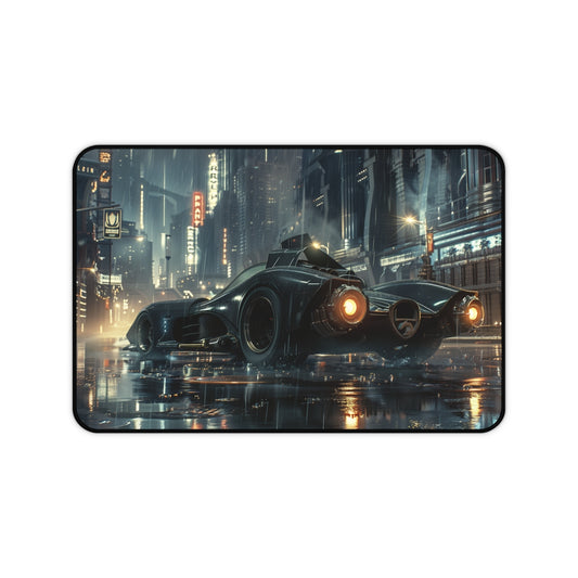 Gotham City Batmobile Desk Mat