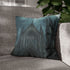 Gothic Cathedral in Thunderstorm — 40×40 Cushion Cover — Sofa & Living Room Lifestyle View