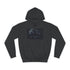 Gothic Throne with Ravens — Heavyweight Graphic Hoodie — Front Heavyweight Fleece Hoodie View