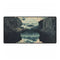 Gravity Tear Splitting Dream Horizon — XL & XXL Desk Mat — Full Top-Down Artwork View