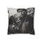 Han Solo Leaning Against the Millennium — Double-Sided Cushion Cover — Front Double-Sided Cushion View