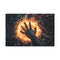 Hand Reaching Through Glowing Portal (Edition V) — 24×16 Canvas Wall Art — Front Gallery-Wrapped Canvas View