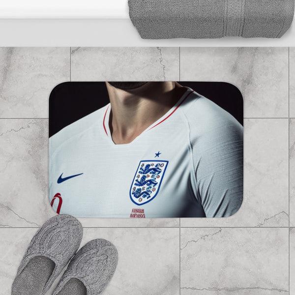 Harry Kane England — Memory Foam Bath Mat — Modern Bathroom Floor Lifestyle View