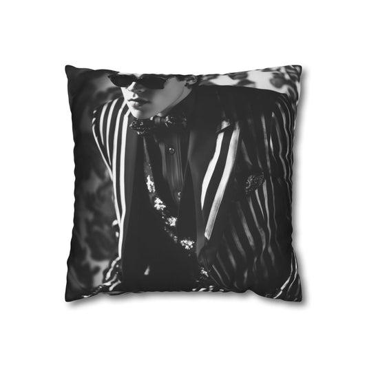 Harry Styles Monochrome Pillowcase: Dream in Style