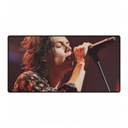 Harry Styles Singing — XXL Gaming Desk Mat — Full Top-Down Artwork View