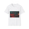 Haunted Carnival on Another Planet Graphic Unisex Softstyle T-Shirt - Front View