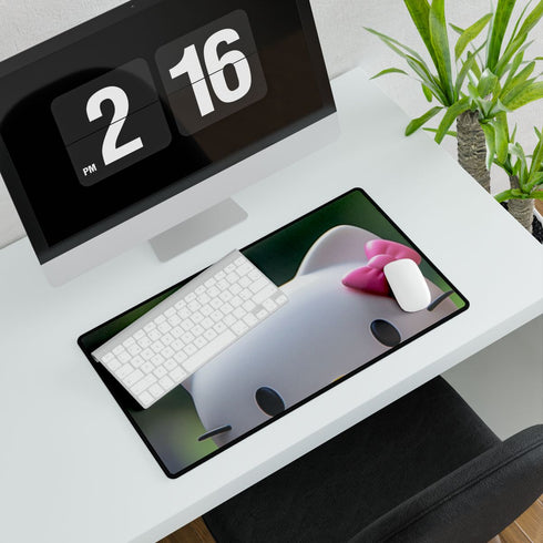 Hello Kitty — XXL Gaming Desk Mat — Gaming & Workspace Desk Setup View