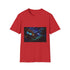 Hera Syndulla Piloting the Ghost Graphic Unisex Softstyle T-Shirt - Red Variant
