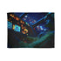 Hera Syndulla Piloting the Ghost — Plush Fleece Throw Blanket — Full Spread Plush Fleece Artwork View