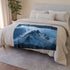 Hollow Mountain Ringing with Thunder Plush Fleece Throw Blanket