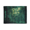 Hologram of the Past Glitching in Forest — 50×60 Plush Throw Blanket — Full Flat Artwork View