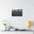 Hot Air Balloons over Alien Terrain (Edition II) — 24×16 Canvas Wall Art — Living Room Wall Lifestyle View