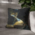 Hourglass Leaking Stardust — Double-Sided Cushion Cover — Sofa & Armchair Living Room Lifestyle View
