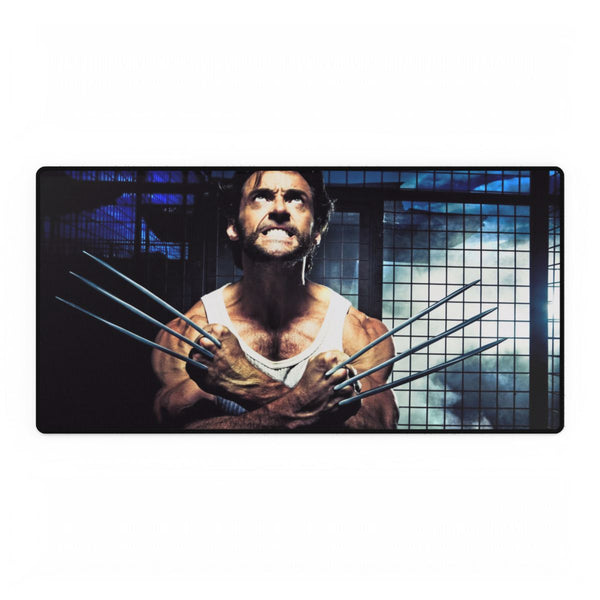 Hugh Jackman Wolverine — XXL Gaming Desk Mat — Full Top-Down Artwork View