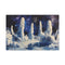Ice Pillars Rising from Cosmic Sea (Edition V) — 24×16 Canvas Wall Art — Front Gallery-Wrapped Canvas View