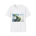 Infinite Staircase Made of Dreams Graphic Unisex Softstyle T-Shirt - Front View