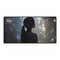Infinity Mirror Reflecting Shooting Star — XL & XXL Desk Mat — Full Top-Down Artwork View