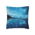 Infinity Pool with Celestial Reflection Double-Sided Square Cushion Cover