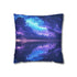Infinity Pool with Celestial Reflection (Edition V) — 40×40 Cushion Cover — Front 40×40 cm Square Cushion View