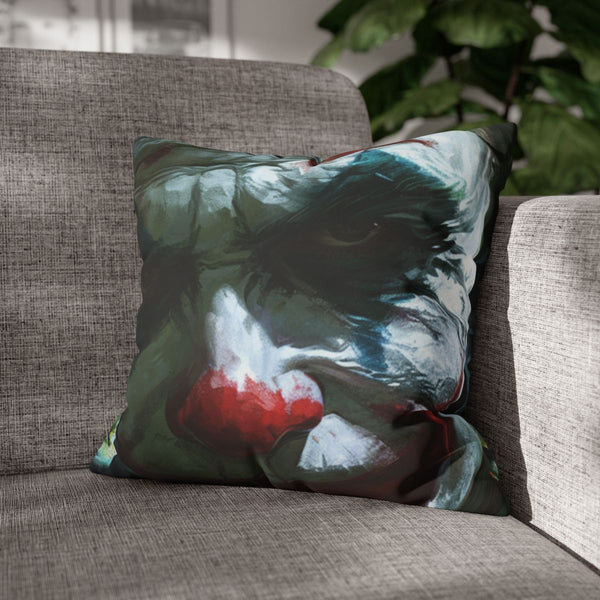 Jauquin Phoenix Joker — 40×40 Cushion Cover — Sofa & Armchair Living Room Lifestyle View