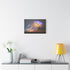Jellyfish with Fiber Optic Tentacles — Stretched Canvas Wall Art — Living Room Wall Lifestyle View