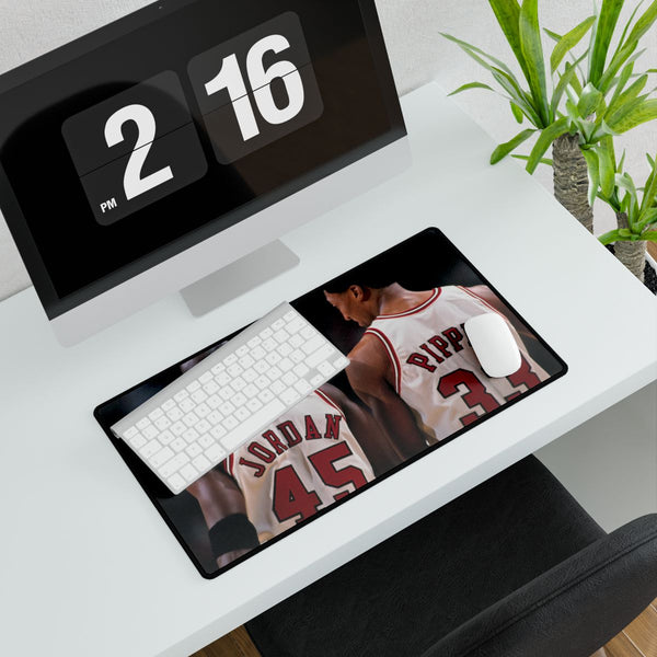 Jordan Pippen 98 Bulls — XXL Gaming Desk Mat — Gaming & Workspace Desk Setup View
