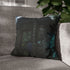 Jungle Ruins with Holographic Spirits — Double-Sided Cushion Cover — Sofa & Armchair Living Room Lifestyle View
