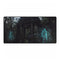 Jungle Ruins with Holographic Spirits — XL & XXL Desk Mat — Full Top-Down Artwork View