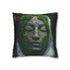 Enchanted Jungle Waterfall Spirit — 40×40 Cushion Cover — Front 40×40 cm Square Cushion View