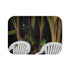 Kevnef Photo of Two White Plastic Luxury Memory Foam Bath Mat - Top View