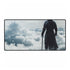 Knight Walking on Clouds with Sword — XXL Gaming Desk Mat — Full Top-Down Artwork View