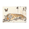 Sleeping Tiger with Butterfly Overhead — 24×16 Canvas Wall Art — Front Gallery-Wrapped Canvas View