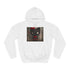 Kuromi Hello Kitty Cartoon — Heavyweight Graphic Hoodie — Brushed-Fleece Hood & Pouch Pocket Detail