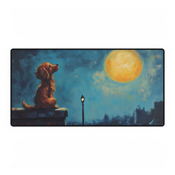 Lady and the Tramp Moonlight Serenade — XXL Gaming Desk Mat — Full Top-Down Artwork View