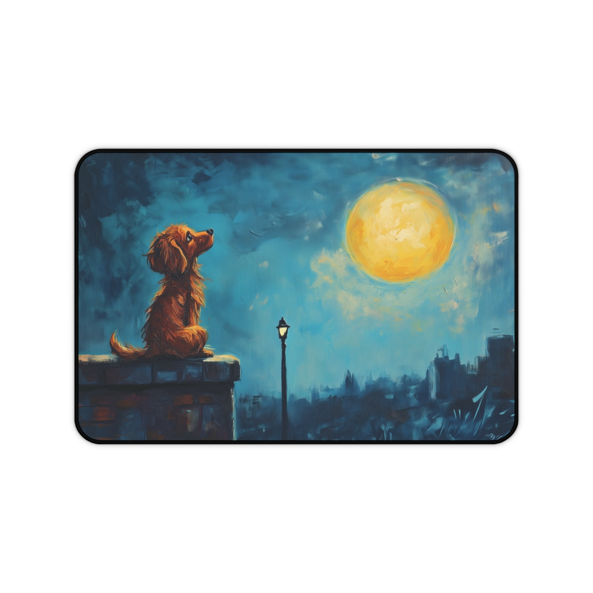 "Lady and the Tramp Desk Mat: Charming accessory for your workspace"