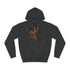 Larry Bird Graphic Unisex College Hoodie - Jet Black Front