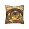 Levitating Crystals Forming an Eye — Double-Sided Cushion Cover — Front Double-Sided Cushion View