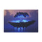 Levitating Tree with Glowing Roots (Edition II) — 24×16 Canvas Wall Art — Front Gallery-Wrapped Canvas View