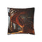 Library with Infinite Spiral Staircase (Edition III) — Double-Sided Cushion Cover — Front Double-Sided Cushion View